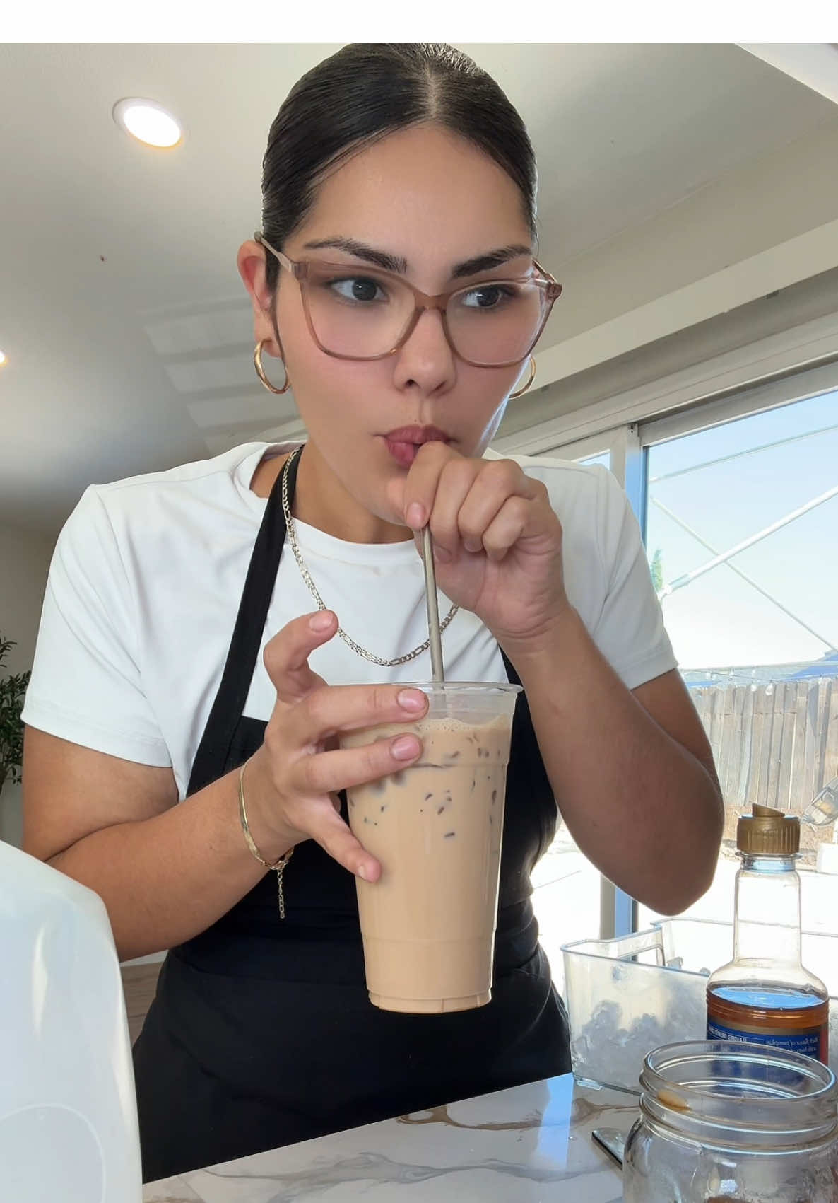 Iced pumpkin spice latte #foryoupage #icedpumpkinspicelatte #pumpkinspicelatte #pumpkinseason #pumpkinspiceeverything 