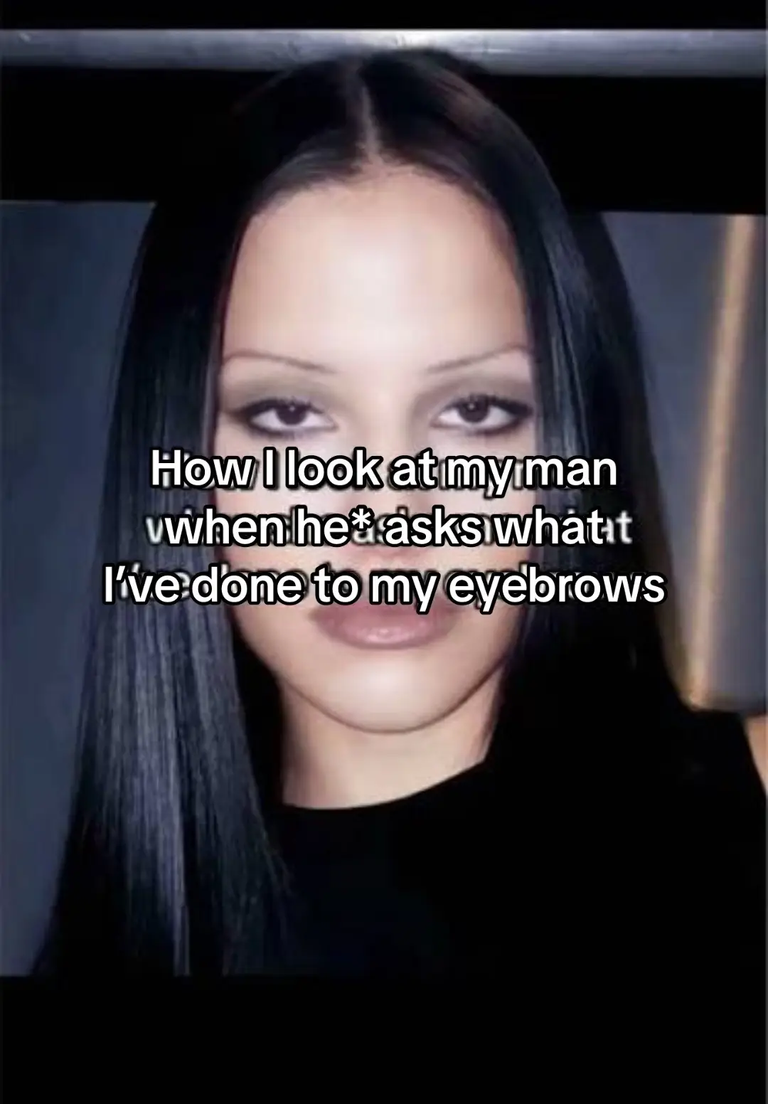 I used to love a thin brow and sometimes I miss them 🙂‍↕️ but I’ve been loving a laminated brow look… going to cosplay a thinbrowaholic for Halloween so I can relive the vibe 