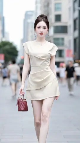 Set áo thiết kế chiết eo hông kèm Chân Váy A (có lót váy) chuẩn from tôn dáng#setbo #setboxinh #vayxinhmoingay #outfit #trending  @Thu thủy review đồ xinh 