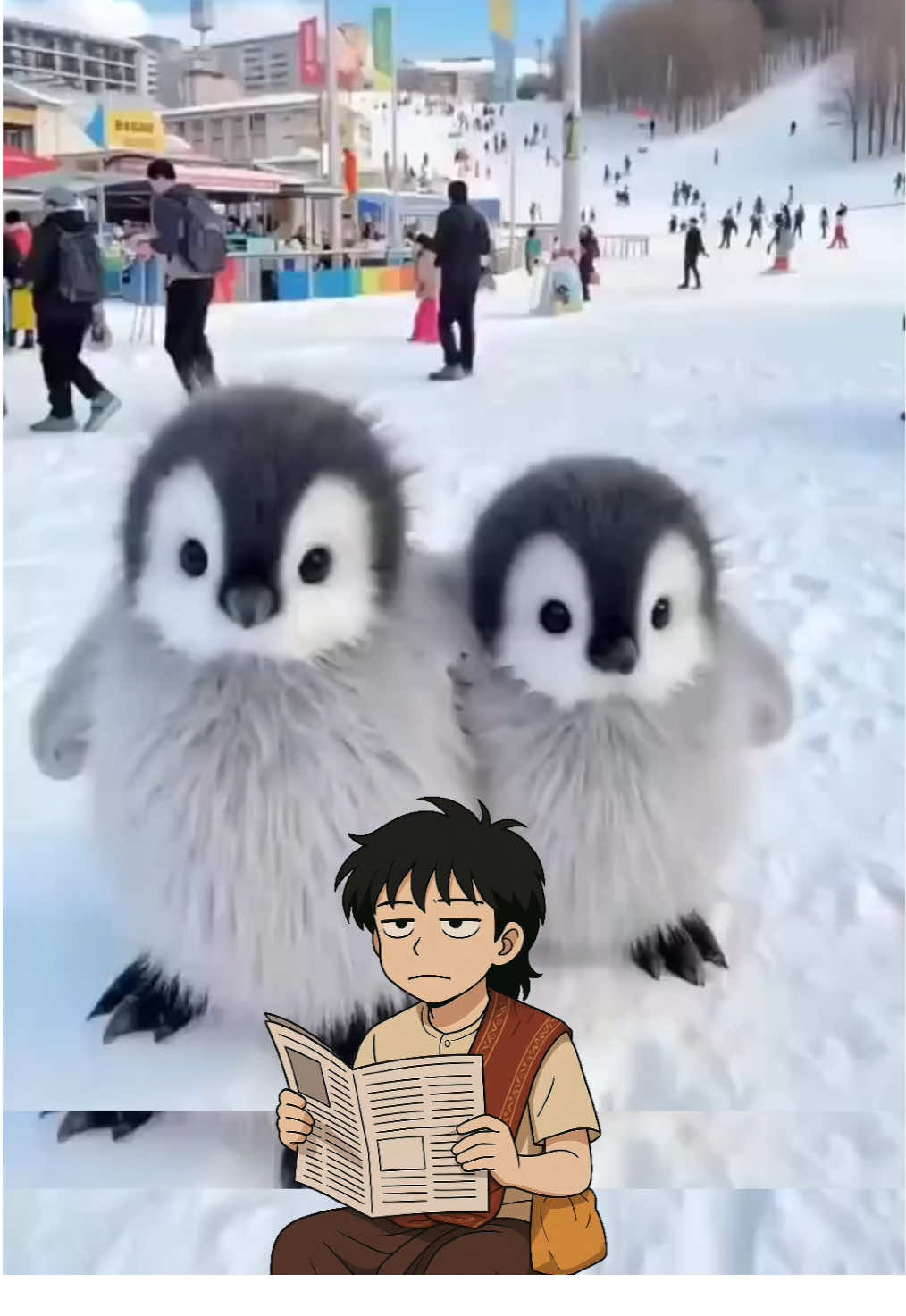 🐧เพนกวินคิดว่าคล้ายมนุษย์?#สาระความรู้ #เรื่องเล่า #รู้หรือไม่ #ความรู้รอบตัว #เรื่องจริง 