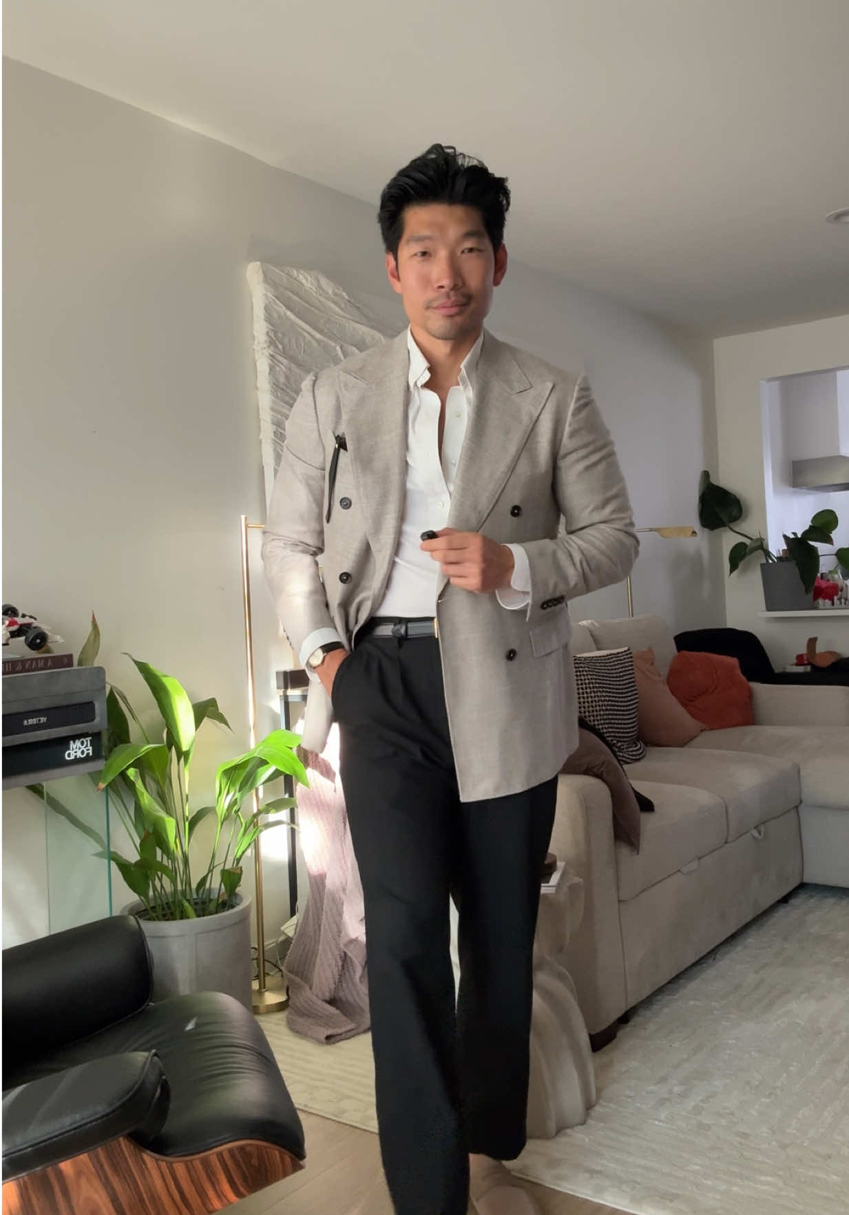 Outfit of the day: Canali store opening in Beverly Hills