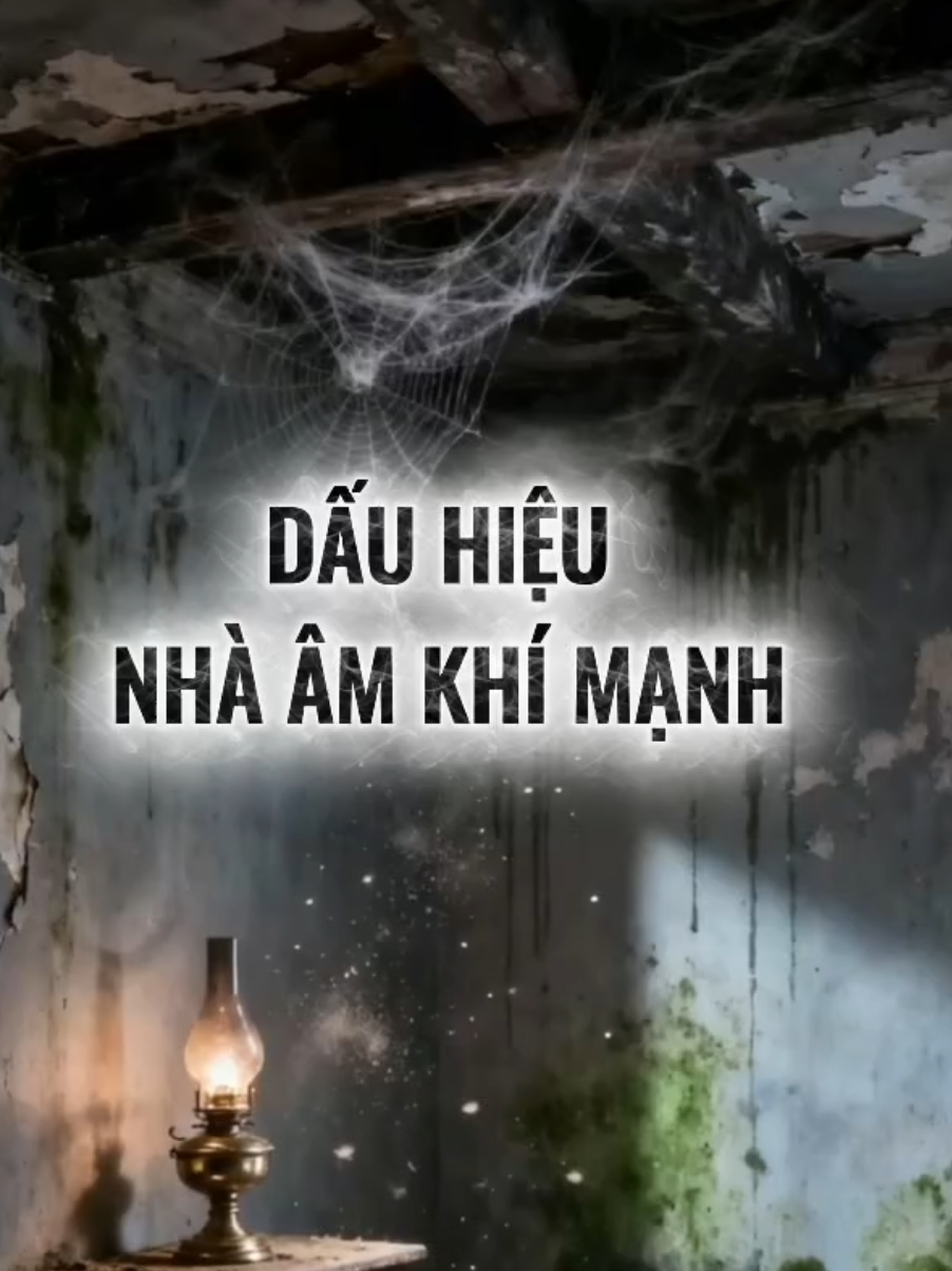 6 dấu hiệu nhà mang âm khí mạnh. Nếu nhà bạn có nhiều hơn 1 dấu hiệu thì hãy xem lại ngay nhé. Âm khí đến từ nhiều nguồn như: phong long, vong theo, đồ đạc hư cũ lâu ngày, cây khô, người ốm lâu ngày, nhà thiếu ánh sáng,... #tamlinh #phongthuy #xuhuong #meophongthuy 