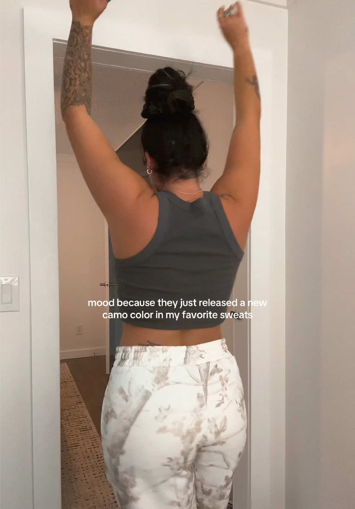 Immediately bought the sweats and zip up 