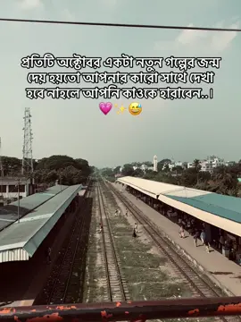 প্রতিটি অক্টোবর একটা নতুন গল্পের জন্ম দেয় হয়তো আপনার কারো সাথে দেখা হবে নাহলে আপনি কাওকে হারাবেন..।💗✨😅#fypシ #foryou 