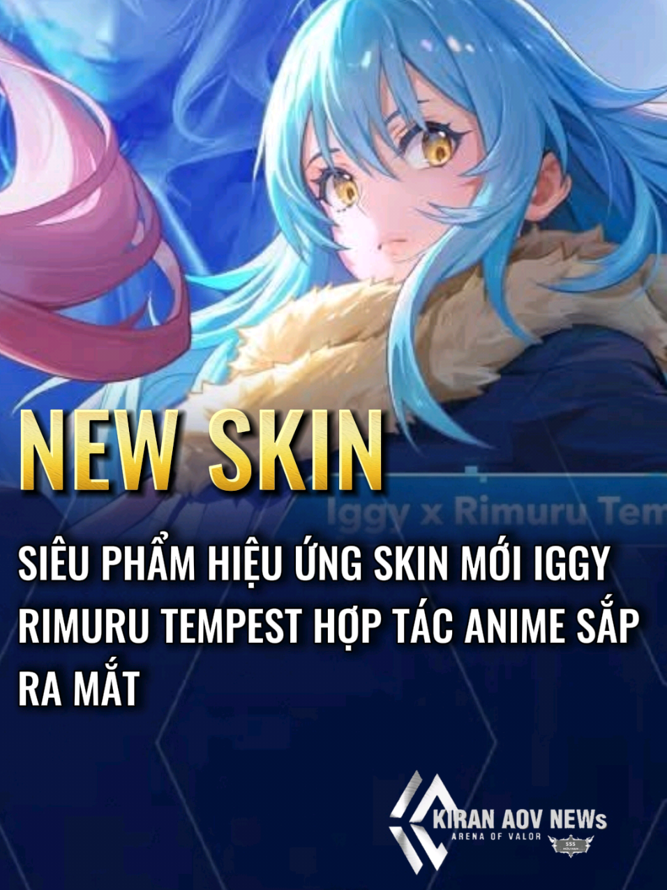 Chấn động về hiệu ứng skin hợp tác Iggy rimuru ©King Of Boss #lienquan #lienquanmobile #lienquantiktok #lienquanchannel012 #kiranaovnews #ReviewGameHay #GameHayMoiNgay #lienquanmobile_garena #LearnOnTikTok #GamingOnTikTok 