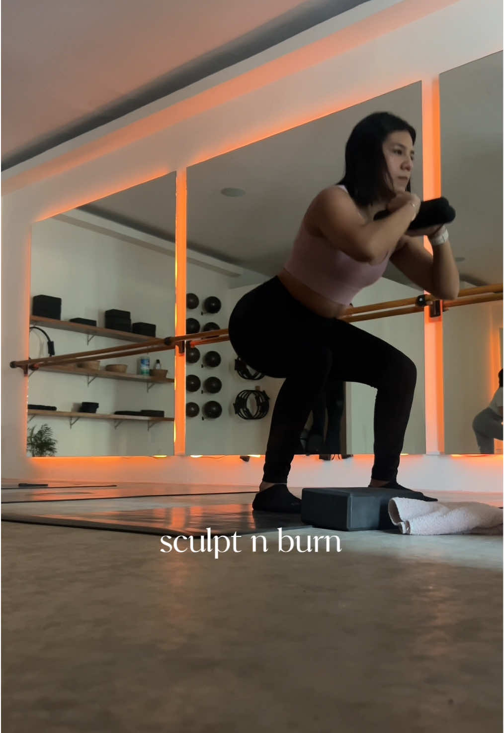 hoy dobleteamos en sama con sculpt y yogaaa 🙂‍↔️  #fyp #tampico #yoga #sculptnburn 