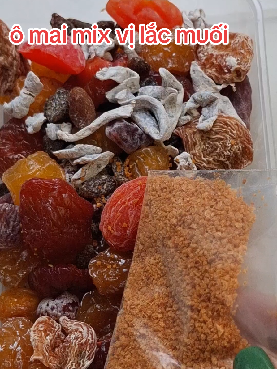 ô mai mix.vị ô mai mix vị lắc muối ô mai gia truyền ô mai hà nội#omai #omaimix #omaimixvi #omailacmuoiot #monngon 