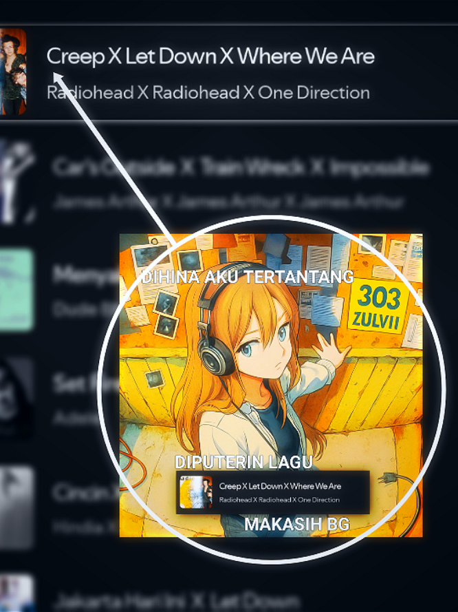 Creep X Let Down X Where We Are>> #fyp #spotify #spotifylyrics #song #lyrics_songs 