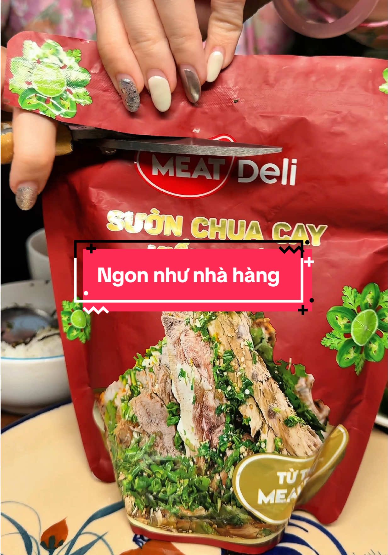 Tháp sườn chua cay kiểu Thái ăn ngon như nhà hàng của MeatDeli #honghong #honghongday91 #thapsuoncaythailan 