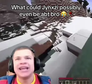 What is Jynxzi doin bro 😭 #fypシ゚viral #giftok #jynxzi #jynxziclips #Minecraft 