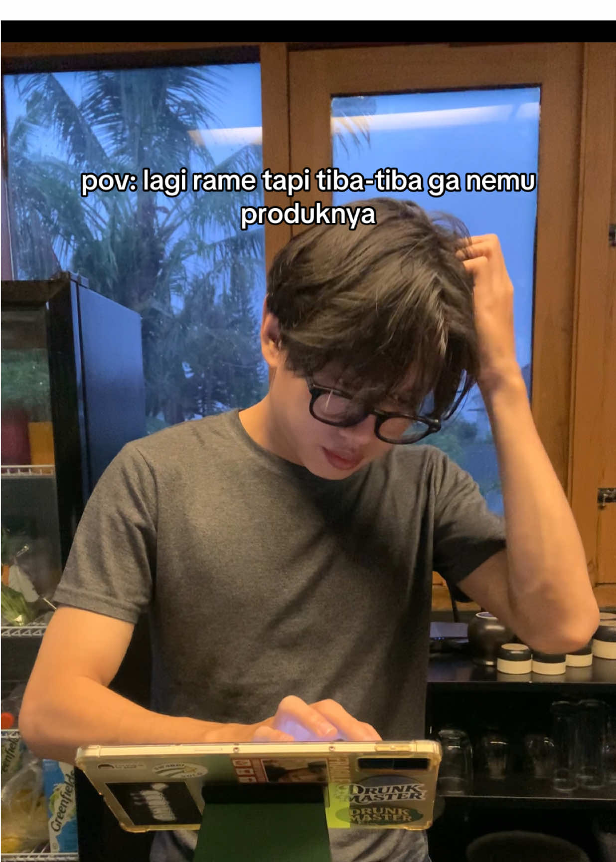 kenapa pas lg rame aja kaya gini?!? #tjahajabrewhouse #baristaproblems #fyp #baristalife #jogja 