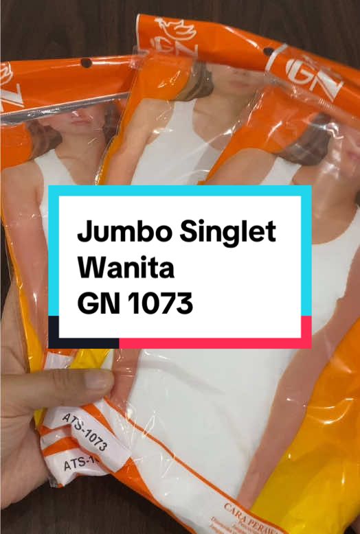 Tanktop wanita jumbo Golden Nick bahan katun 100% #tanktop #tanktopwanita #jumbo #kaosjumbo #singlet 