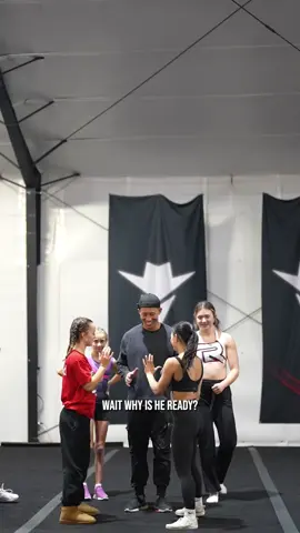 Trying to group stunt for the first time #cheerleading #stunt #cheer #tumble #flip        