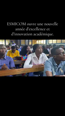🎓 Ouverture académique 2025 à l’ESMICOM. Une nouvelle année débute sous le signe de l’excellence, de la discipline et de l’innovation. À l’École Supérieure des Métiers d’Informatique et de Commerce (ESMICOM), nous formons les leaders de demain dans des domaines clés tels que : 💻 Informatique & Réseaux 📊 Gestion Financière & Fiscalité 📱 Marketing Digital & Communication 🤖 Intelligence Artificielle  Ici, chaque étudiant est préparé à affronter les défis du monde professionnel avec compétence, créativité et passion. ✨ ESMICOM — un pas d’avance, numéro au Congo. #ESMICOM #RentréeAcadémique #OuvertureAcadémique #Kinshasa #Université     