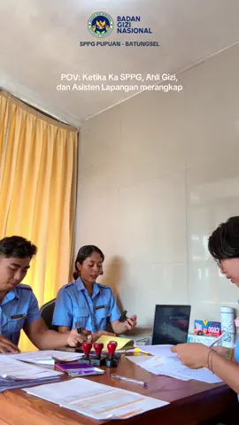 Tiba-tiba menguasai segala elemen 🤯 #mbg #badangizinasional #sppg #makanbergizigratis #bgn 