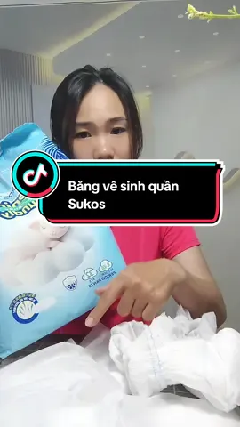 Băng vệ sinh dạng quần Sukos #salegiuathang #bangvesinhdangquan #saleluongve #sale @Pé Bơ Riviu @Pé Bơ Riviu 
