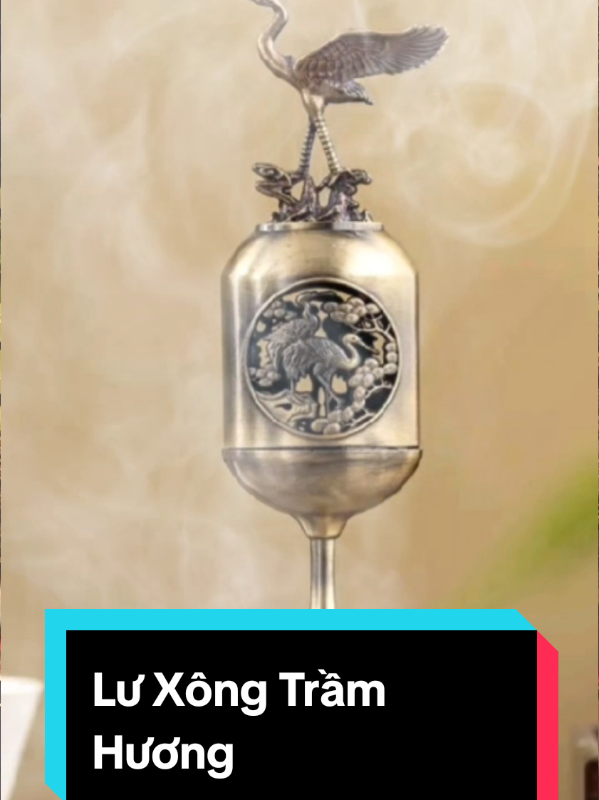 Lư Xông Trầm Hương Đồng Tùng Hạc diên niên#luxongtram #đồng #ludong #tiepthilienket #xuhuong 