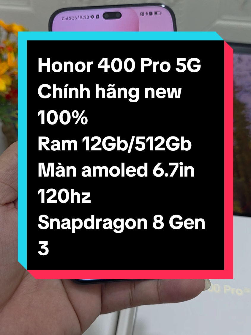 Honor 400 Pro chính hãng #xuhuong  #trinhvanmobile 