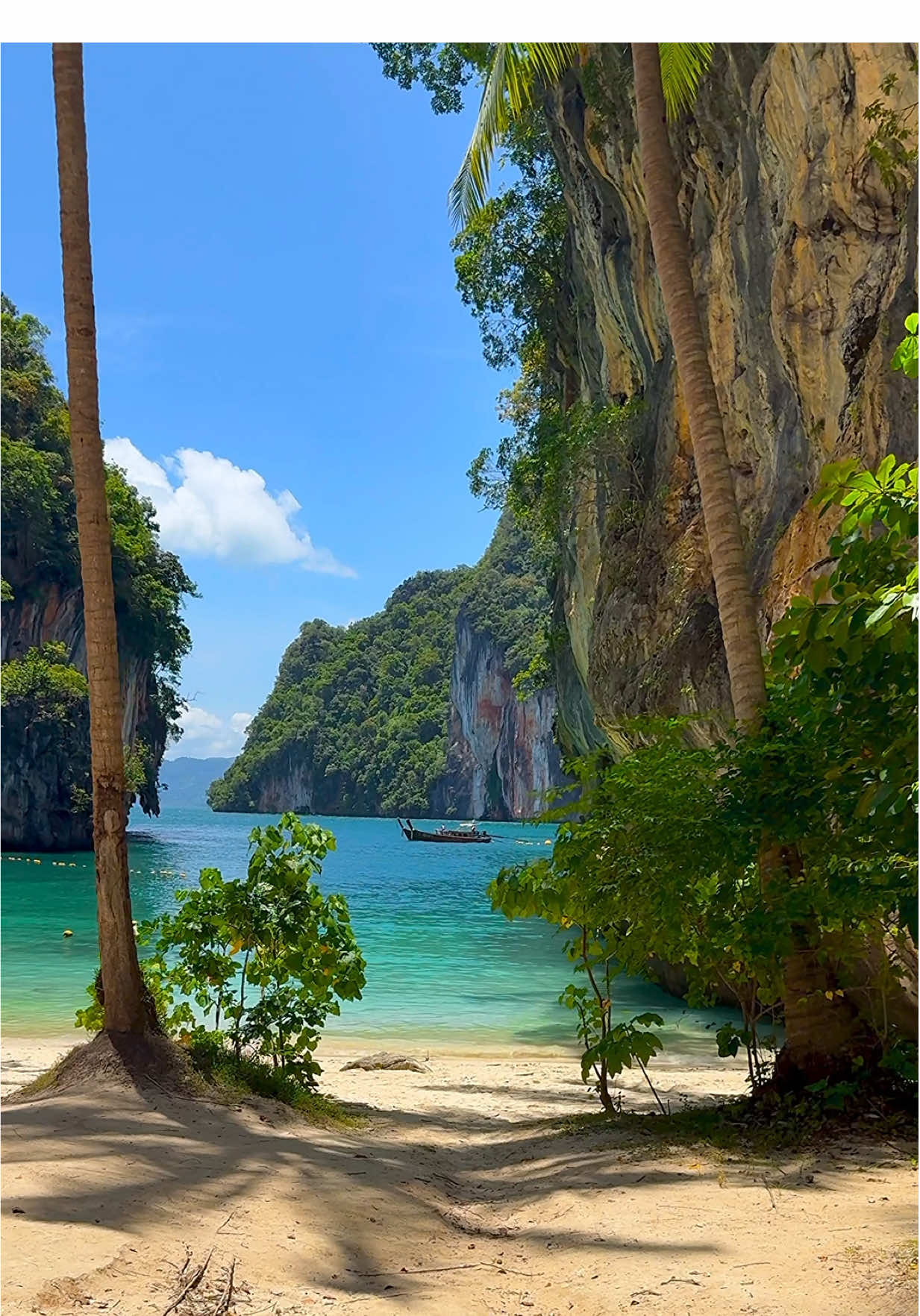 Heaven isn’t a dream — it’s 📍Koh Lao Lading 🌴💦 #thailand #krabi #beachvibes #islandlife #travel 