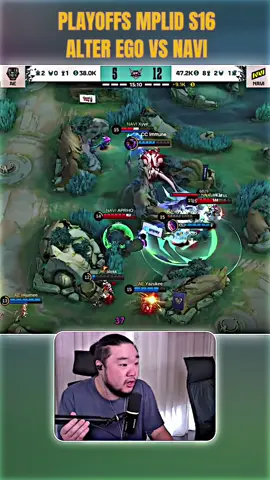 alter ego vs navi | game 1 playoffs mplid s16• #alterego #navimlbb #MLBB9TH #MLBB #fypツ 