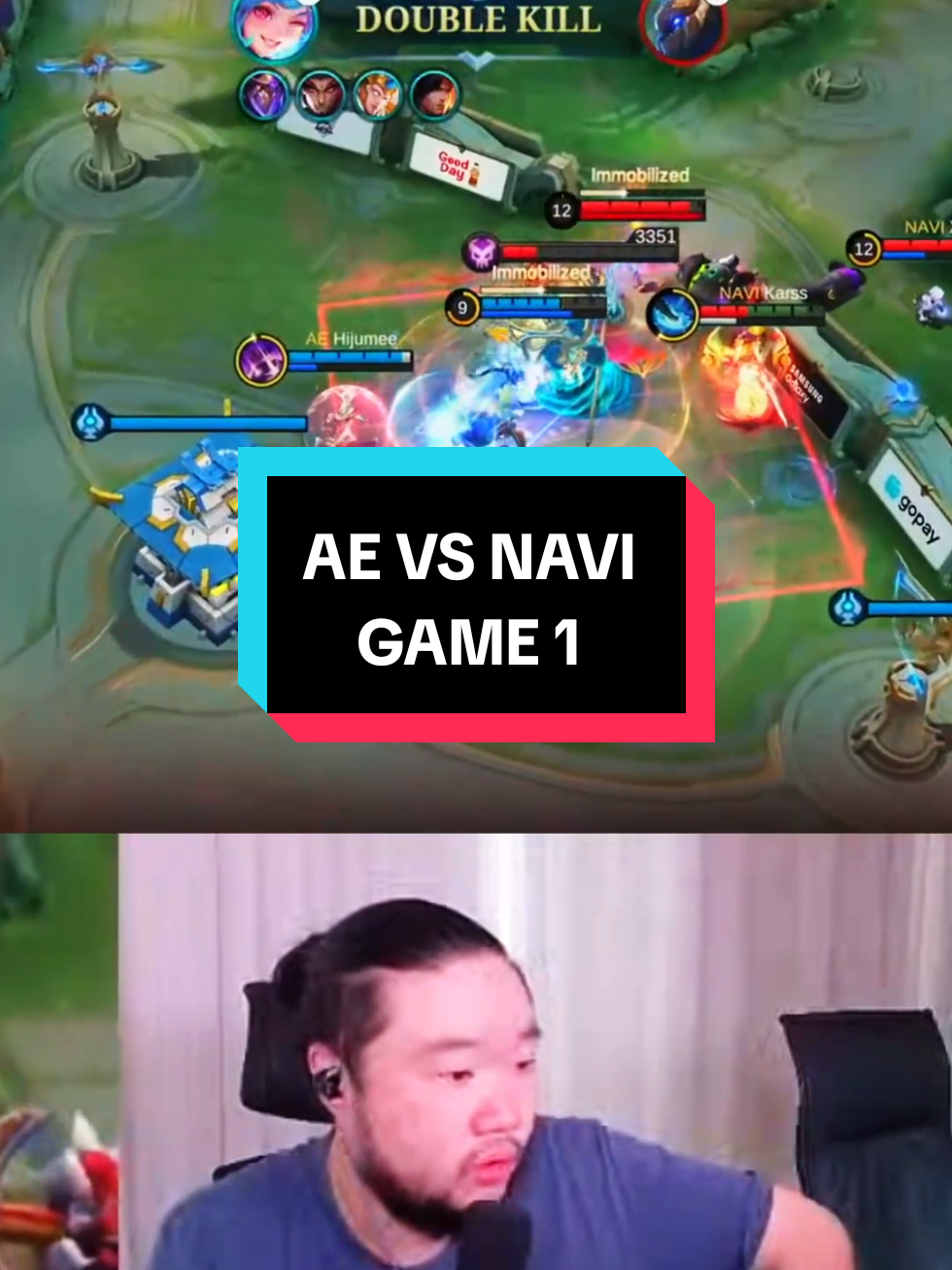 AE VS NAVI GAME 1 #mpl #MLBB9TH #MLBB 