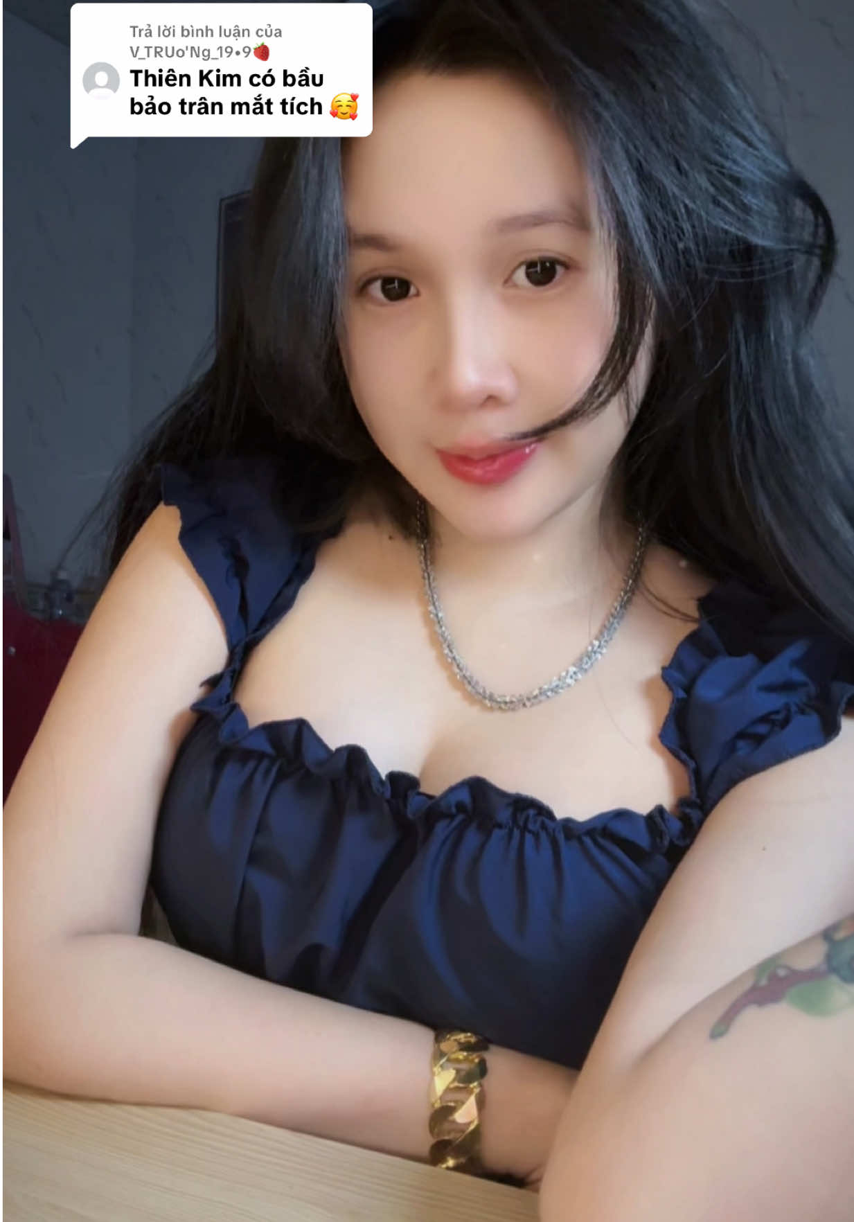 Trả lời @V_TRUo'Ng_19•9🍓  Cái tên được nhăc nhiều khi tui có Bầu 🤰 ☺️#thienkim2003 #thienkimff 