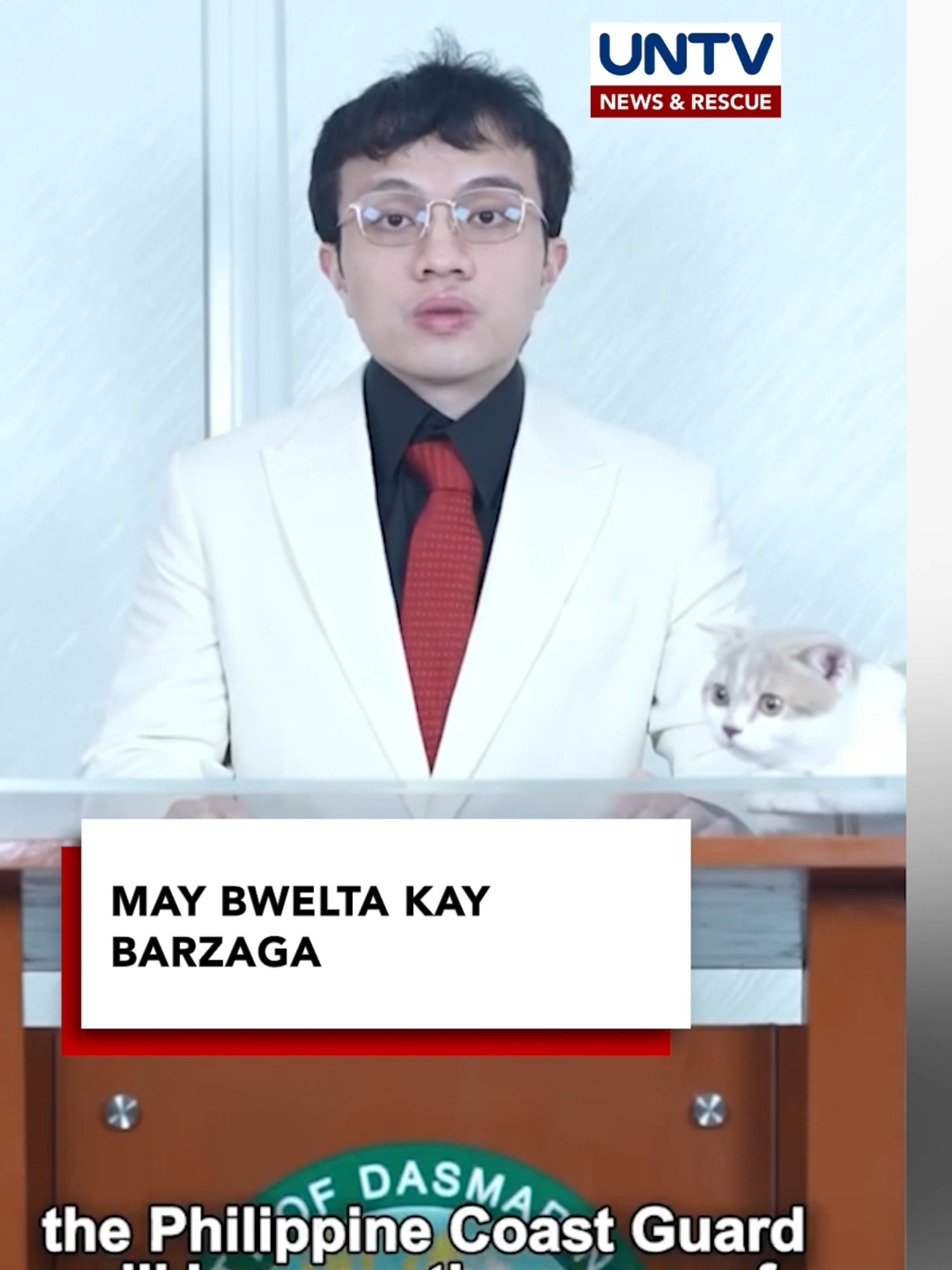 Pahayag ni Cavite Rep. Kiko Barzaga laban sa PCG, tinawag na ‘unfair’  #newsph #untvnewsandrescue #untv