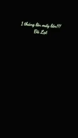 Tháng nào cũng đi!