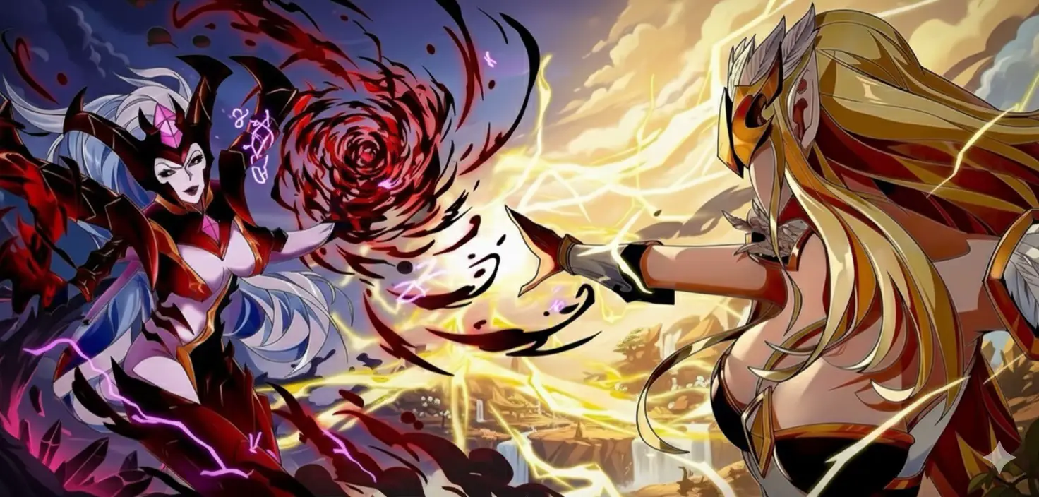 Marja vs Ilumia; Krixi vs Veera xuất hiện trong video cốt truyện mới của Edras!!  #lienquanmobile #xuhuong #marja #ilumia #krixi 