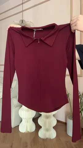 Áo Thun Nữ Tay Dài Ôm Body #aothun #xuhuong #macdepmoingay #fyp #phoidoxinh 