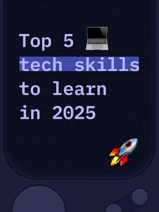Here are the top tech skills to learn in 2025:  * 💻 Software Development  * 🧠 Artificial Intelligence (AI) & Machine Learning  * 🔒 Cybersecurity  * 📊 Data Science & Analytics  * ⚙️ System / Server Administration    #TechTok #software #machinelearning  #CodingLife #programmer  