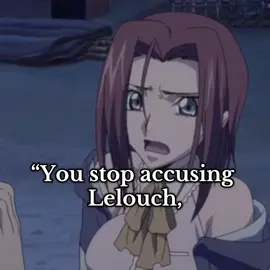 you stop accusing speed 🥺😢 #codegeass #lelouch #lelouchvibritannia #anime #fyp 