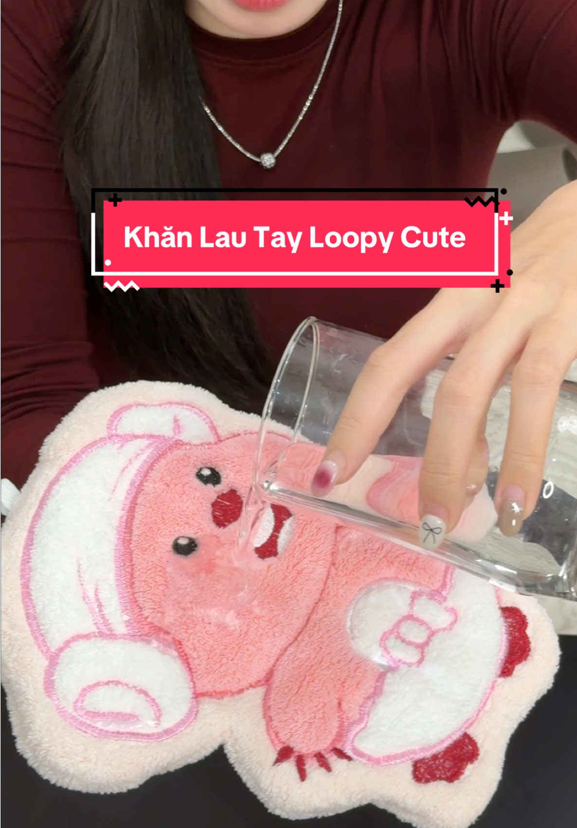Khăn lau tay Loopy cute siêu mềm thấm hút tốt #loopy #khanlautay #khanthamhut #khanlaudanang #khancute 