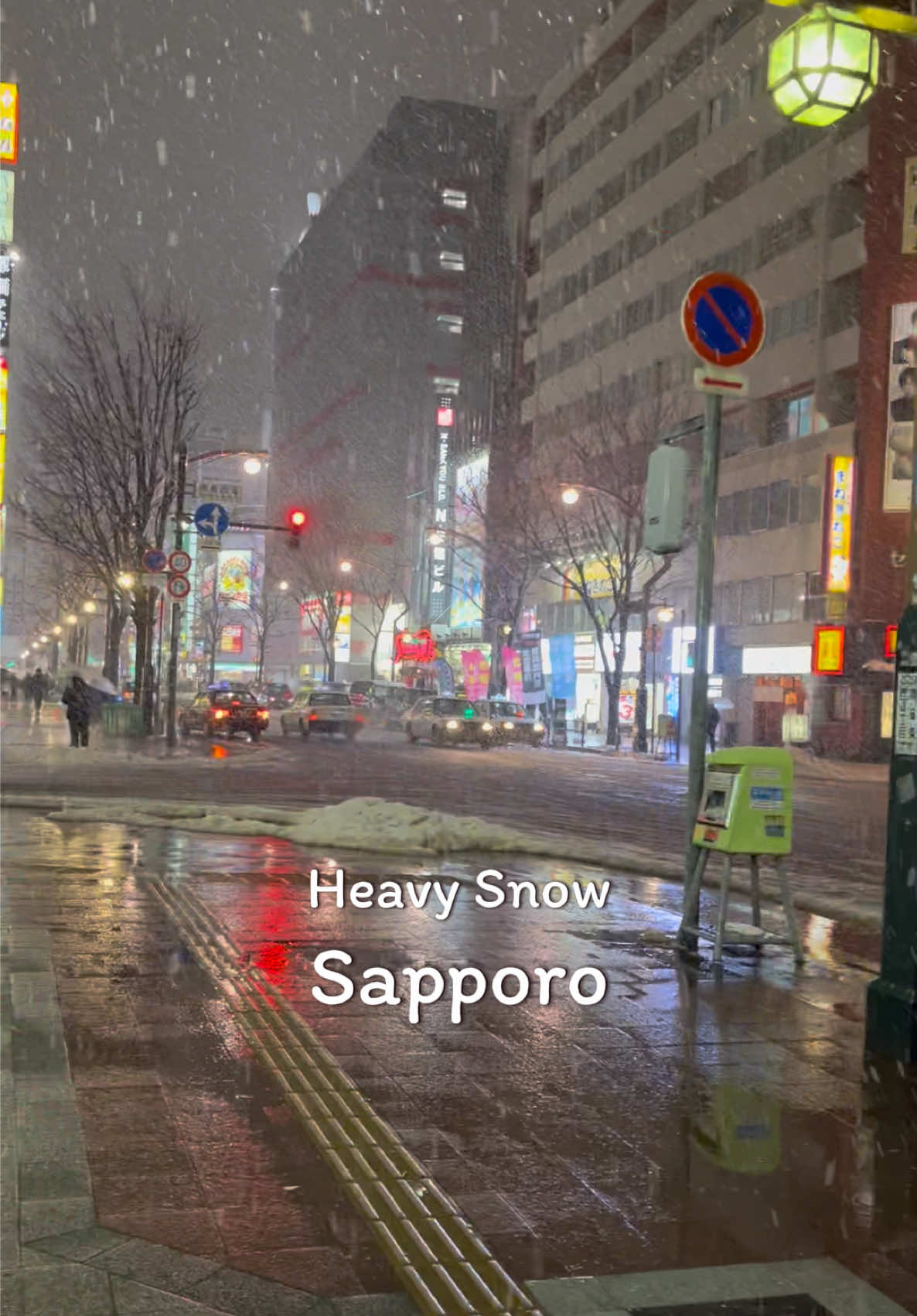 #firstsnow #sapporo #japan #หิมะแรก #เทรนด์วันนี้tiktok 