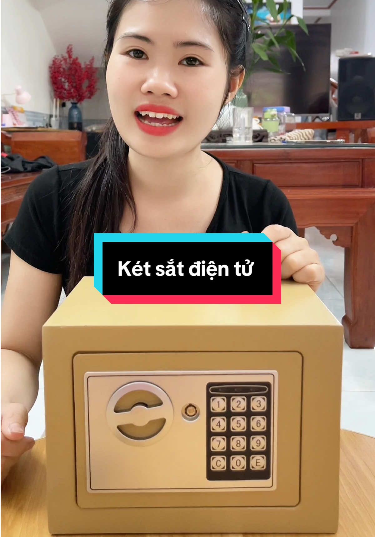 Két sắt mini điện tử #buithituoi1197 #ketsatdientu #ketsatdientumini 