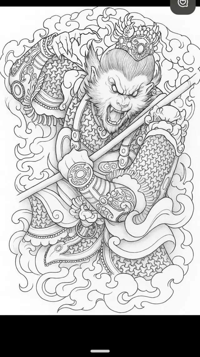 mẫu full lưng tề thiên đại thánh