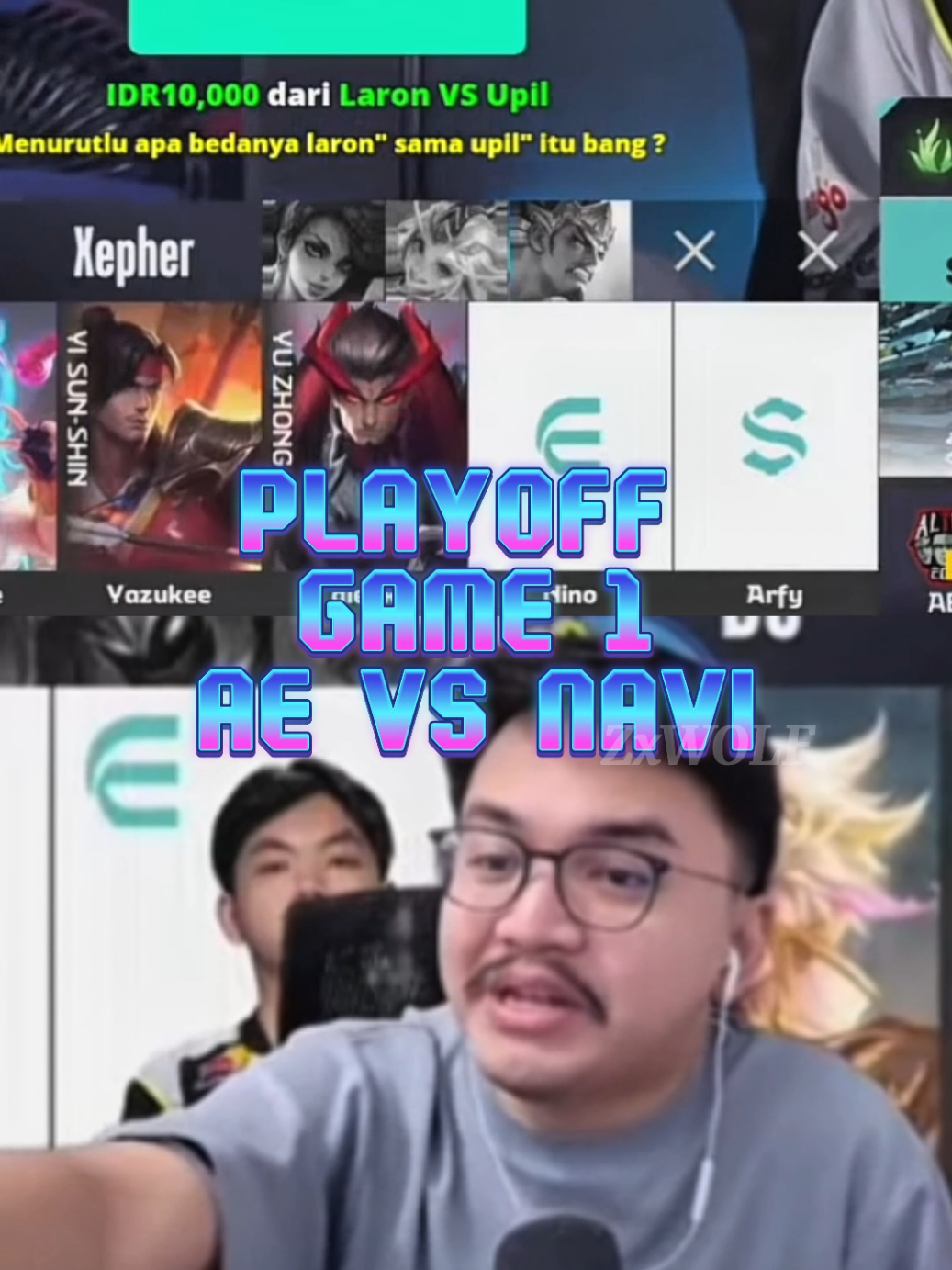 menang draf tapi kalah | PLAYOFF GAME 1 AE VS NAVI #mplindonesia #alterego #navi #MLBB9TH #MLBB 