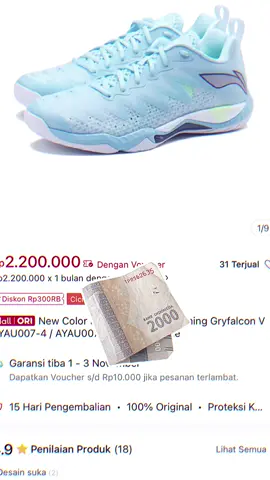 Nambah dikit lagi lah. #badminton #liningbadminton #badmintonlovers 