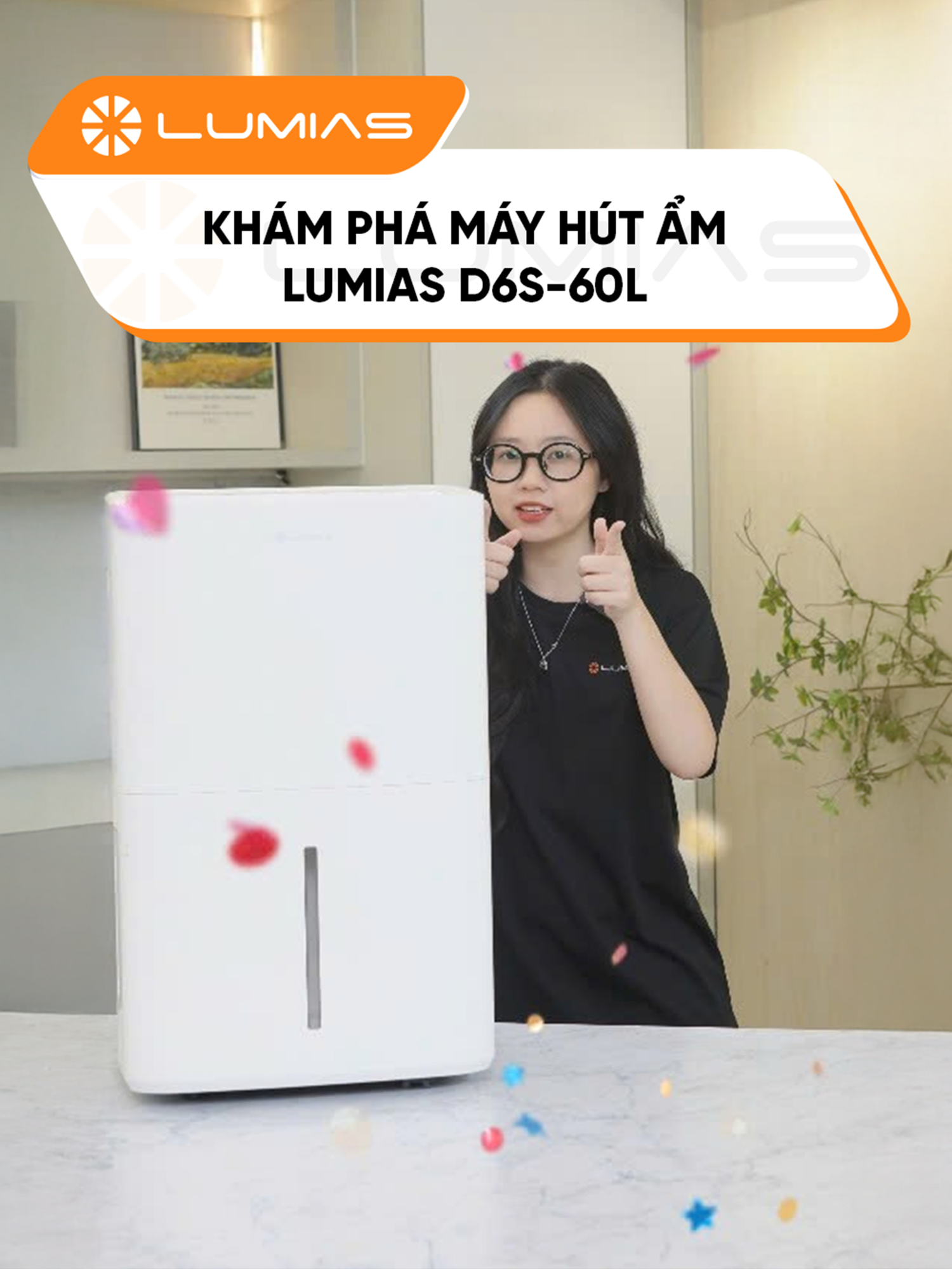 Máy hút ẩm Lumias D6S-60L có gì? Khám phá trong video ngay thôi! #lumias #lumiasvietnam #gigavn #hoplongecommerce #maylamsuahatlumias #LumiasD6S-60L #D6S-60L