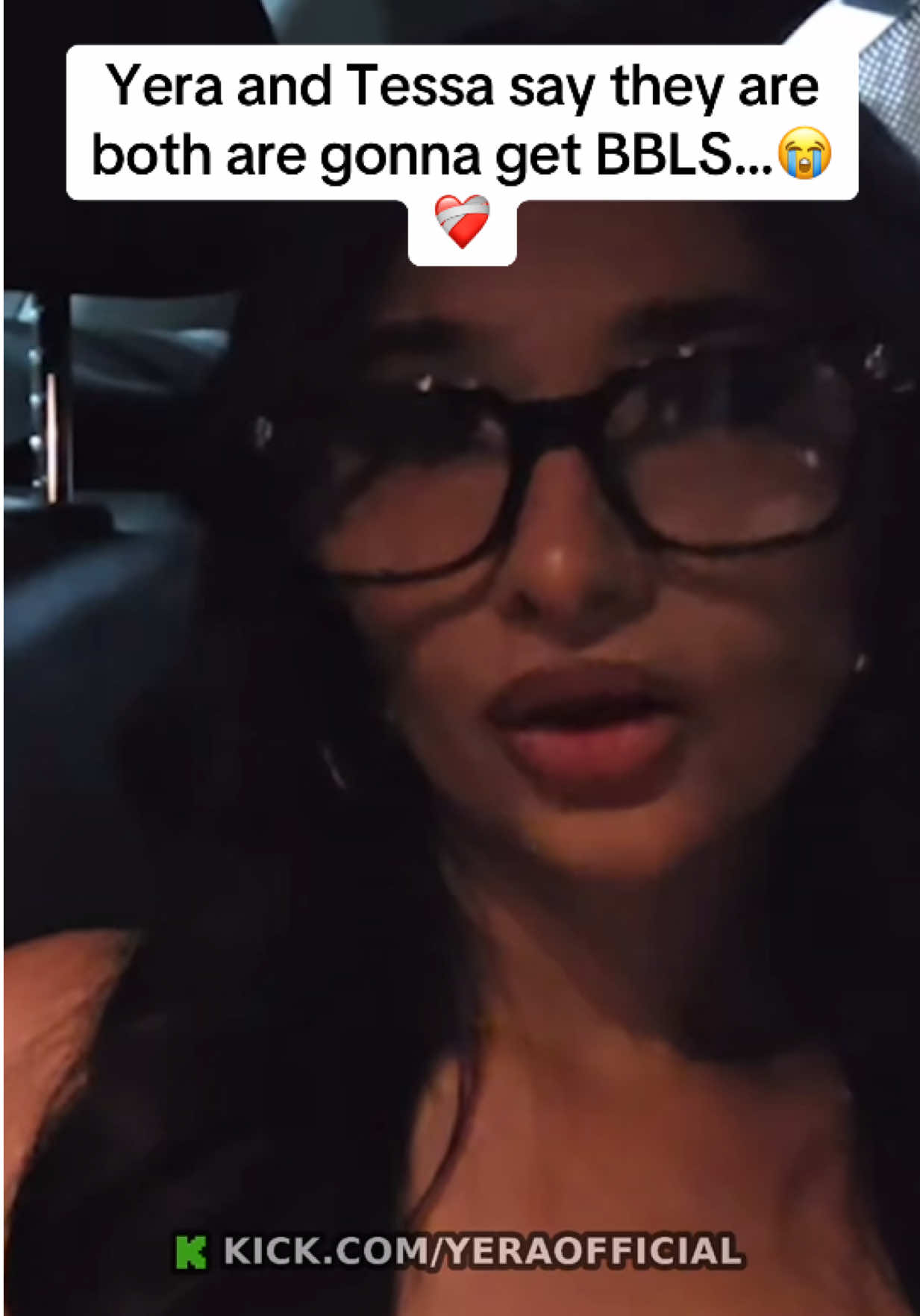 Yera and Tessa say they are both are gonna get BBLS…😭❤️‍🩹#fyp #tessa #yera #yeraofficial 