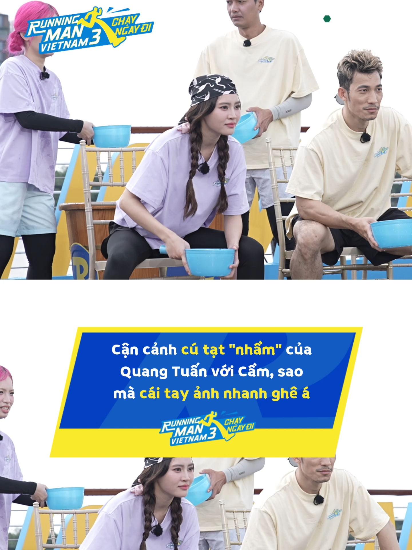 Sao mà cái tay ảnh nhanh ghê á 🎬 Tập 4 Running Man Vietnam mùa 3 - CHẠY NGAY ĐI đang có trên hệ thống kênh FOREST STUDIO. Ⓒ Running Man Vietnam Season 3 - Bản quyền thuộc Forest Studio. #RunningManVietnam #RunningManVietnamSeason3 #chayngaydi #ForestStudio #TranThanh #NinhDuongLanNgoc #LienBinhPhat #quangtuan #anhtuatus #QuangTrung #quanap #LeNhan #DongNhi #DieuNhi #AnhVien #HauHoang #Cầm #chinsu #tuongotchinsu #vanmonngonbungvi #bunglenvantiecvui #NuocmamcacomNamNgu #nuocmamnamngu #CoNamNguthemhanhphuc #DownyVietnam #THOMMMMM #DookkiVietnam