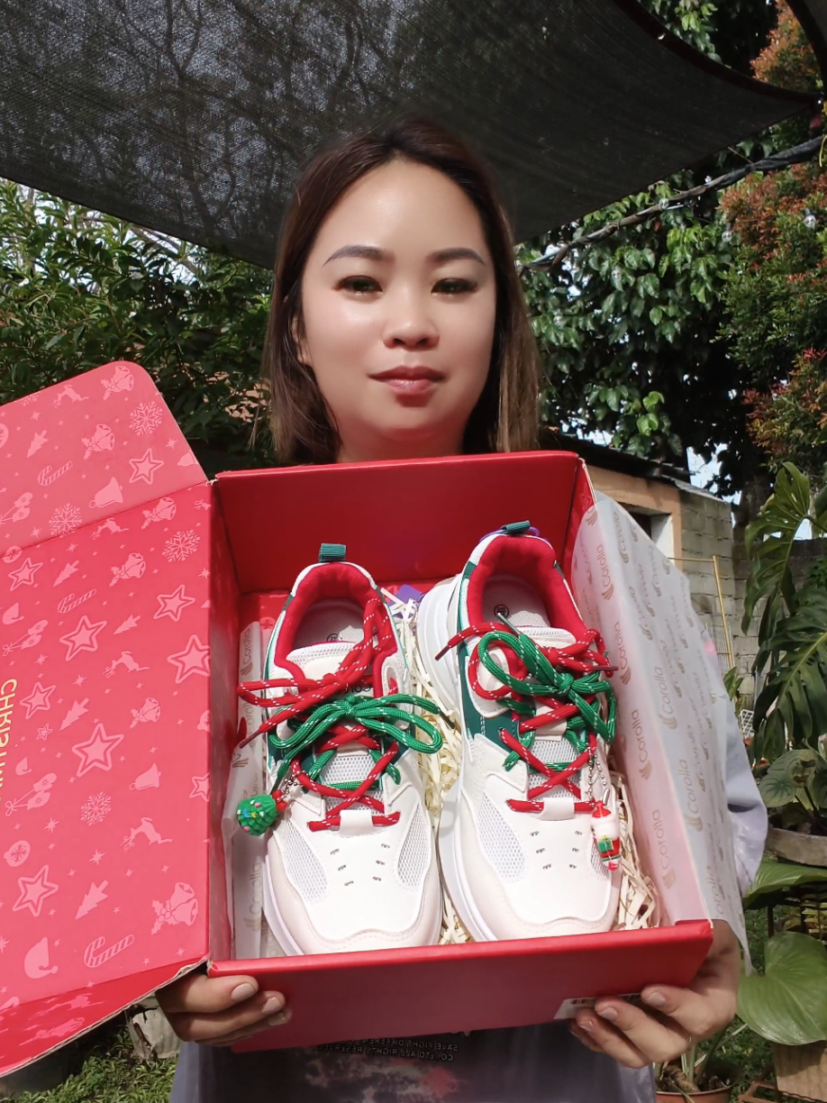 nakakakilig sa ganda 😍 #corolla #shoes #limitededition #limited #corollachristmasshoes 