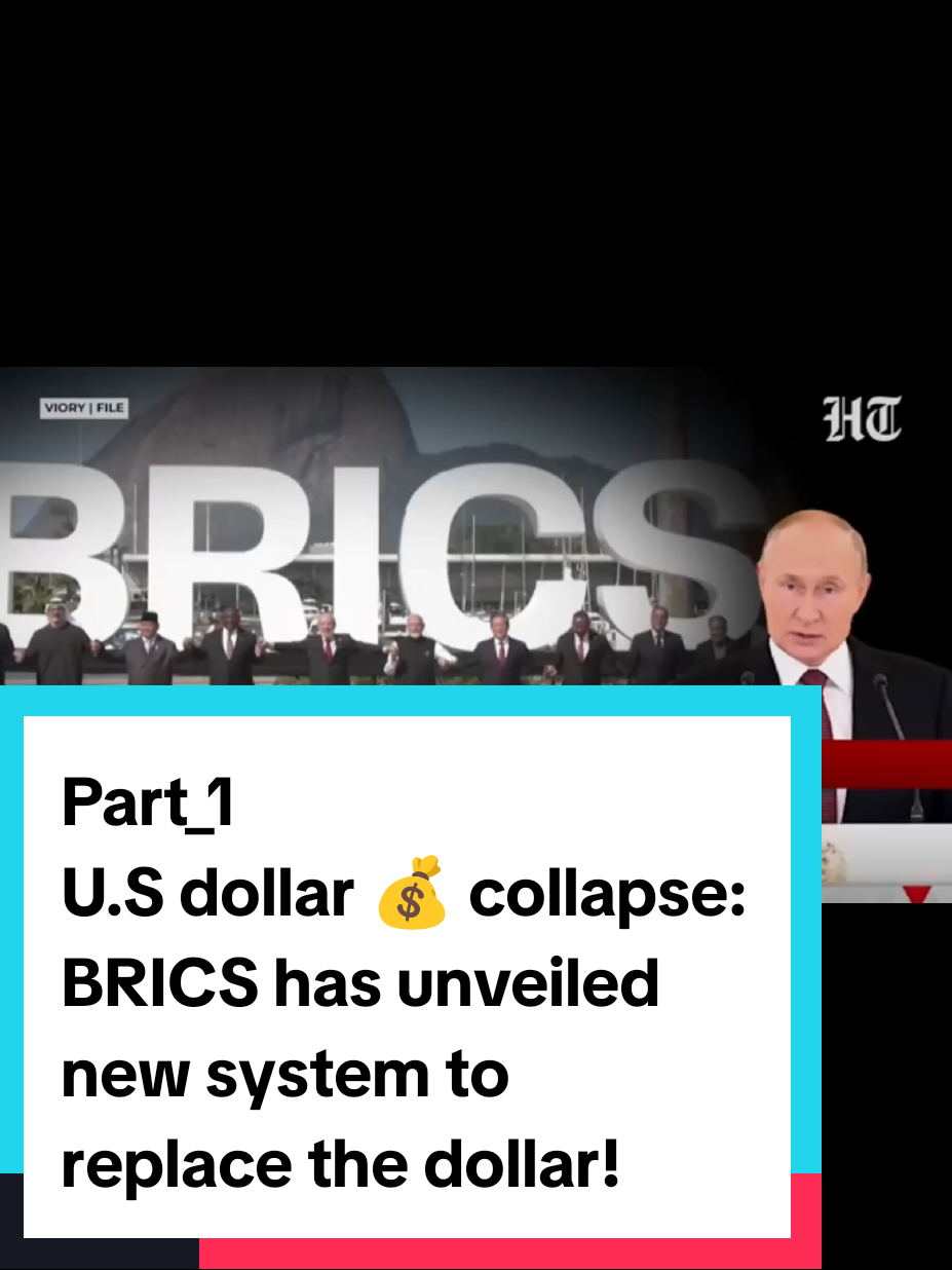 Part_1: U.S dollar 💰 collapse: BRICS has unveiled new system to replace the dollar! #dollar #brics #replace #tariffs #russia 