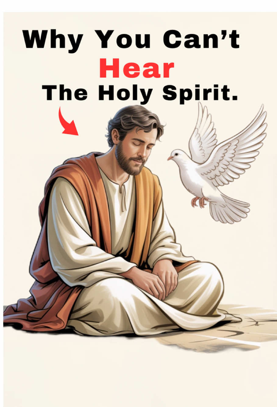 The Real Reason You Can’t Hear the Holy Spirit..  #Faith #HolySpirit #ChristianMotivation #BibleStudy #HearGodsVoice #SpiritualGrowth #DailyDevotional #ChristianEncouragement #HolySpiritFire #JesusChrist #MotivationalSermon