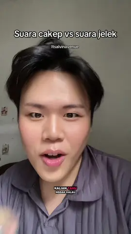 Kira kira kamu suaranya termasuk cakep atau jelek nih ? 