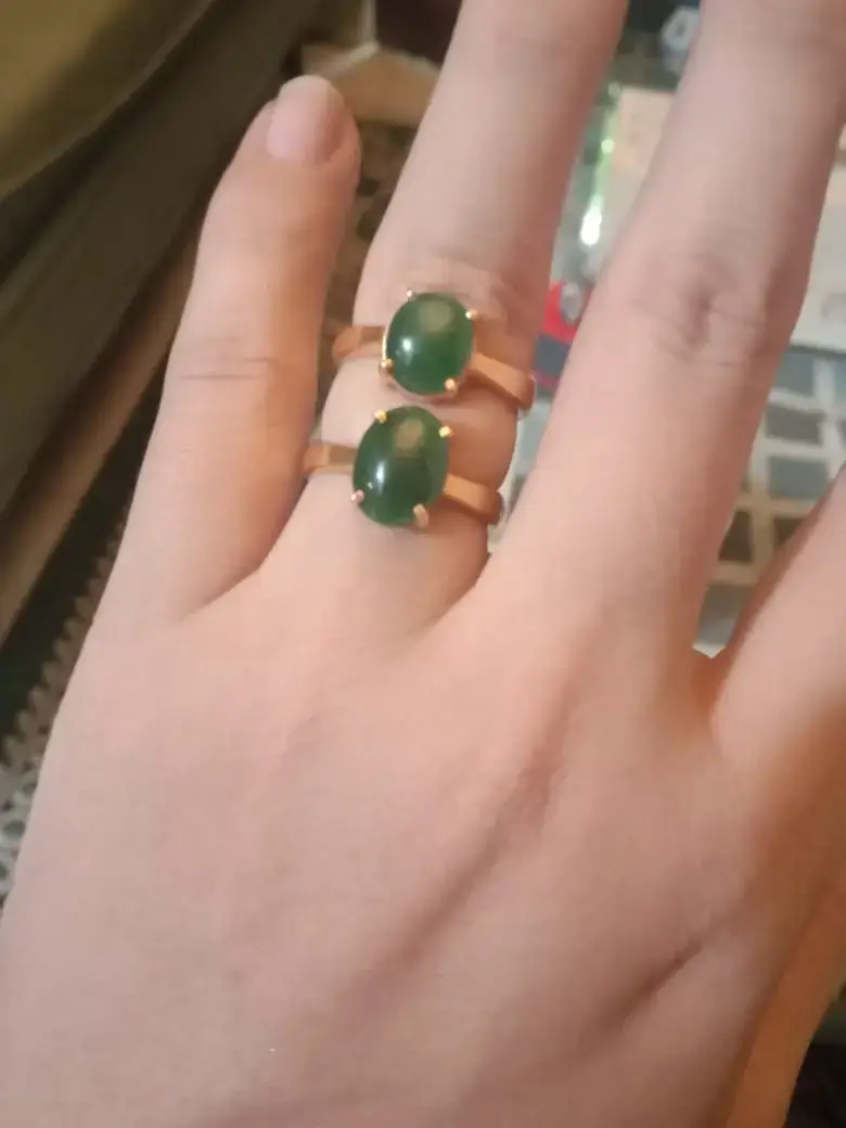 #jade #jadeite #jadeitejade #imperialjade #goldrings 