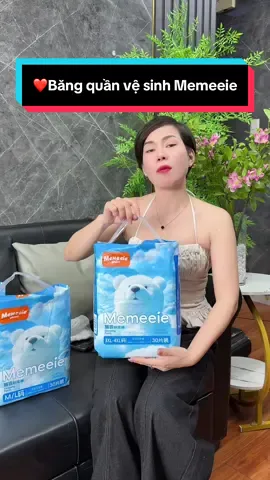 Trả lời @hoatran4456 ❤️Băng quần vệ sinh Memeeie tiện lợi các chị nha #cindythuytichcuc #bangvesinh #bangvesinhdangquan #bangvesinhsausinh#viral 