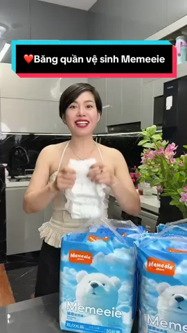 Trả lời @Huỳnh Anh 993 ❤️Băng quần vệ sinh Memeeie tiện lợi các chị nha #cindythuytichcuc #bangvesinh #bangvesinhdangquan #bangvesinhsausinh#viral 