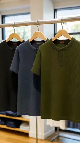 Paket Hemat 3 Potong Kaos Polos Pria Knitwear Waffle Kancing Krah Sanghay Lengan Pendek Banyak Warna #kaos #trending #fyp #foryou #promomakangajian 