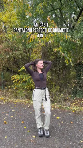 Am pantalonii de la @Moosehill deja de mai bine de un an și probabil că m-ați tot văzut cu ei 😅🥰 Sunt impermeabili, cu talie înaltă, și cel mai important: sunt modulabili, deci se pot purta în 4 moduri diferite, ceea ce îi face perfecți atât pentru primăvară/vară, cât și pentru toamnă 🍂  Mărimea mea e XS iar nuanța e SAGE 😍 Găsești link la mine în BIO sau în Highlights (links)  Ah! Nu uita de codul de reducere: mika20 pentru 20% discount 😍 #affiliate